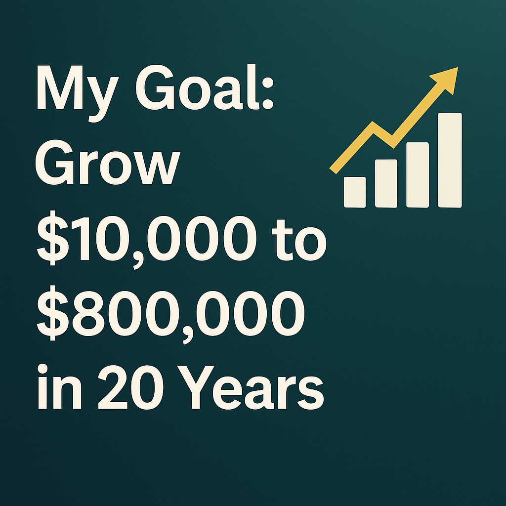 从1万美元做到80万美元，一场20年的复利之旅 🚀