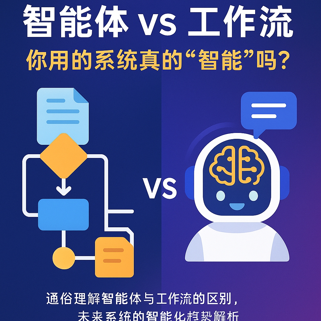 智能体（Agent）与工作流（Workflow）到底有什么区别？