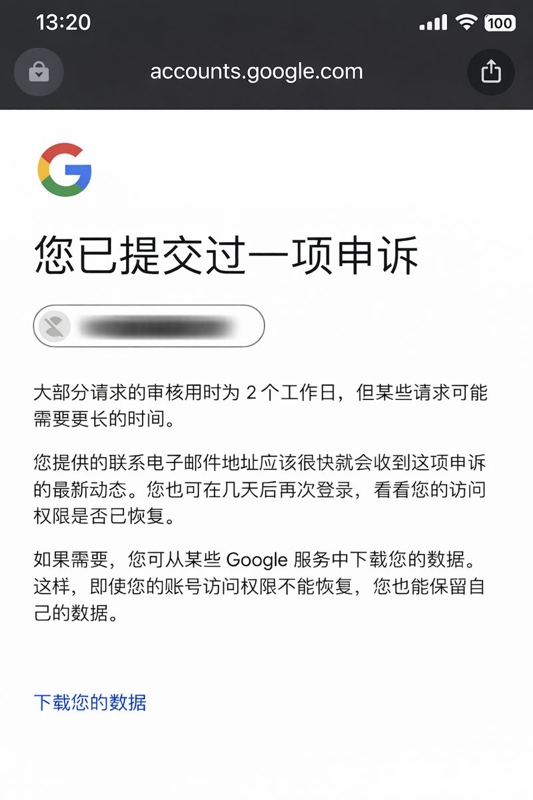 失败的折腾：Google账号处理与申诉跟踪记录