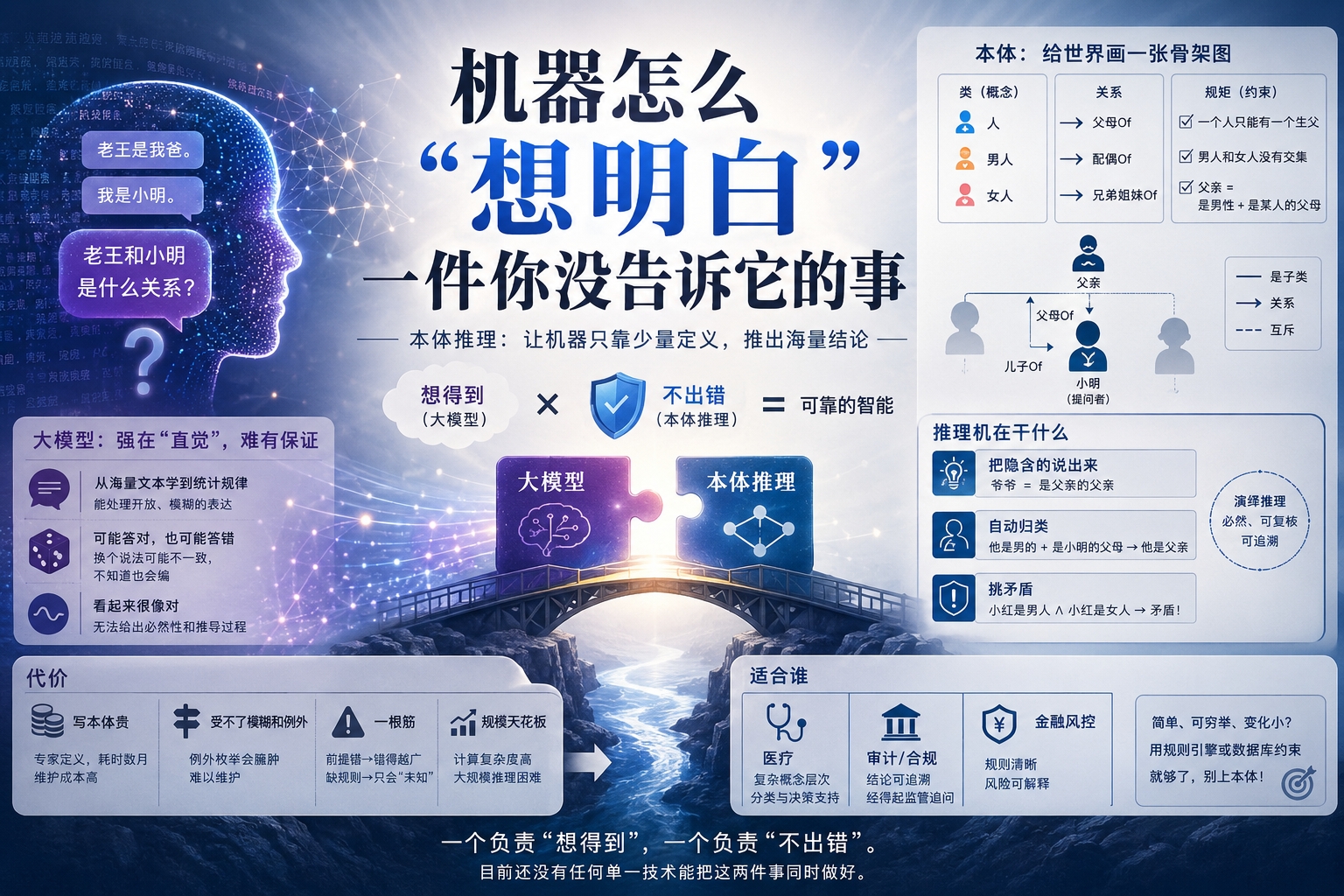 机器怎么"想明白"一件你没告诉它的事？聊聊什么是本体推理